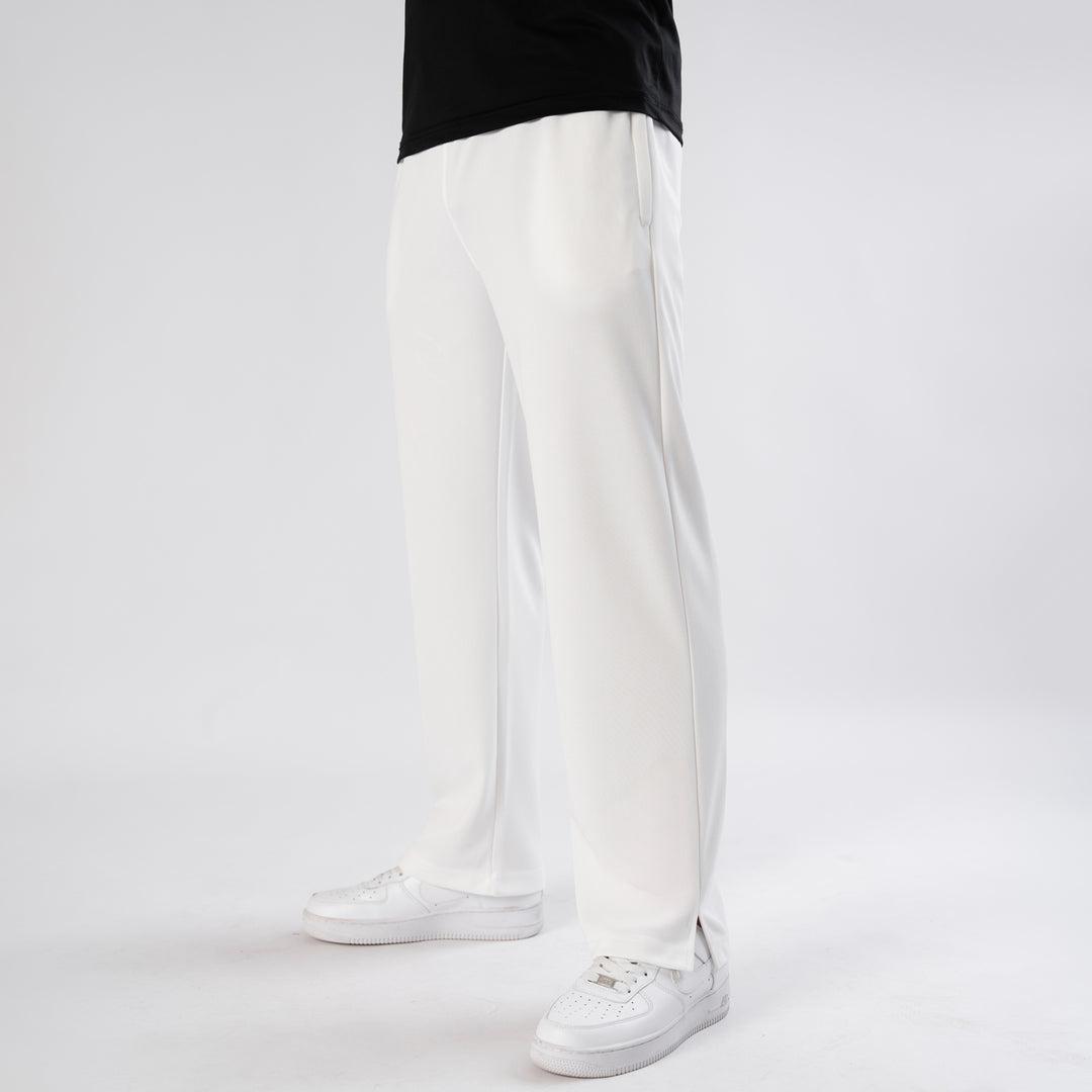 PLATED BAGGY TROUSER