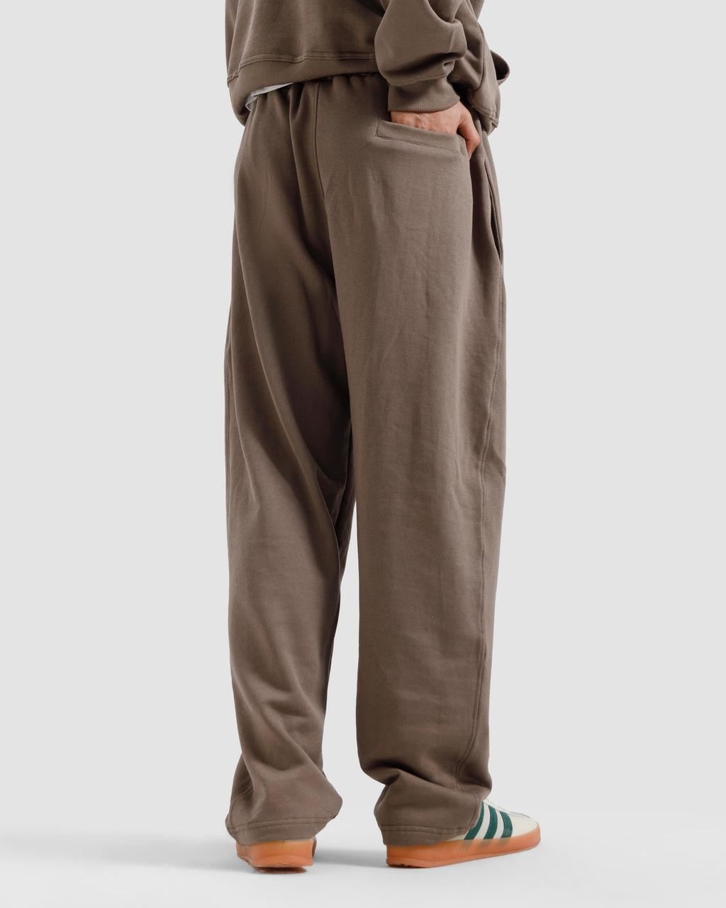 DESERT TAUPE PLAIN BAGGY TROUSER